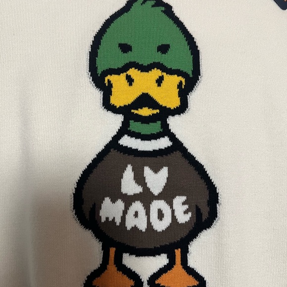 LOUIS VUITTON INTARSIA JACQUARD DUCK SHORT SLEEVE - Picture 4 of 6